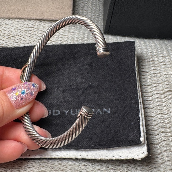 David Yurman Crossover Cable Bracelet 5mm Small - Picture 11 of 13
